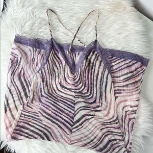 Free People Intimately Cami Slip Night Gown Purple Size XSmall